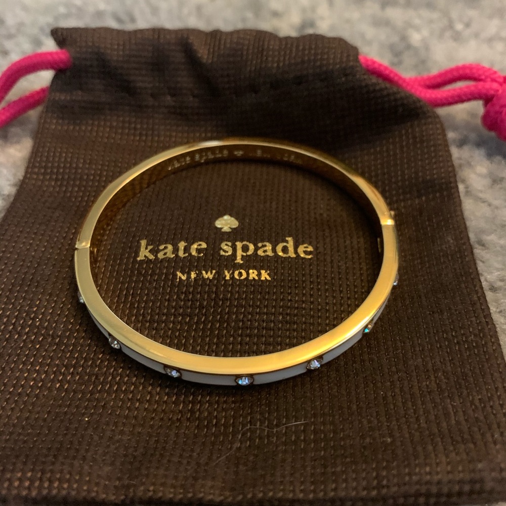 White/ gold Kate spade bracelet